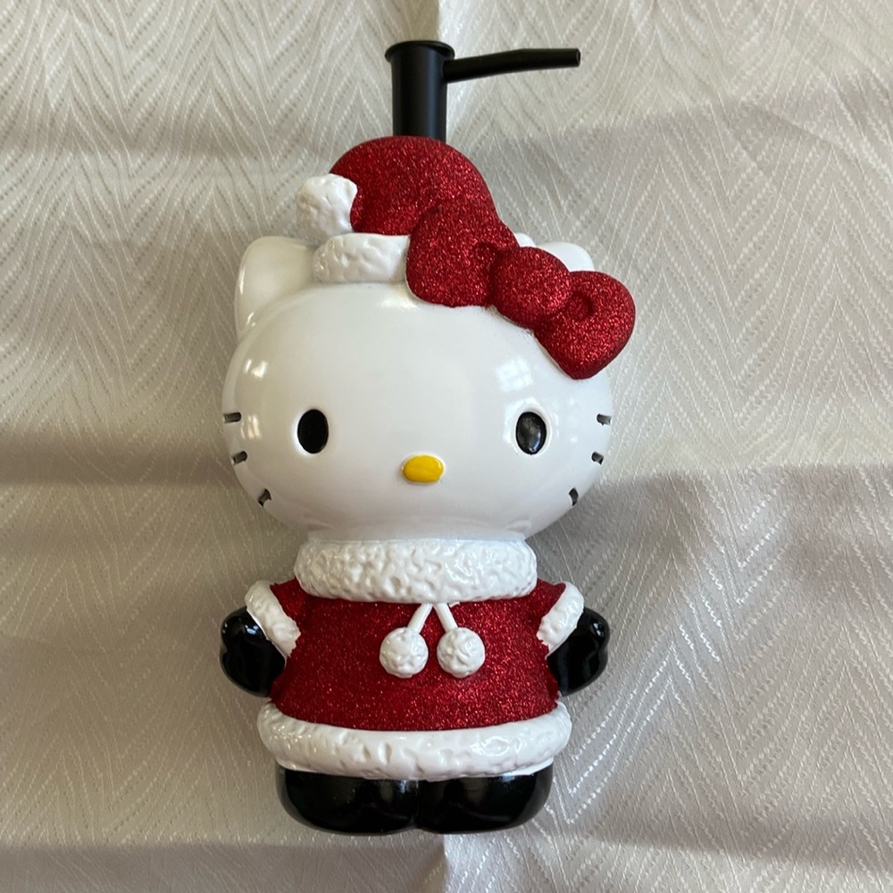 Hello kitty Santa soap dispenser